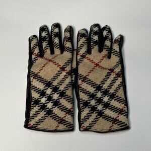 Burberry - Wool, Leather, Cashmere Gloves